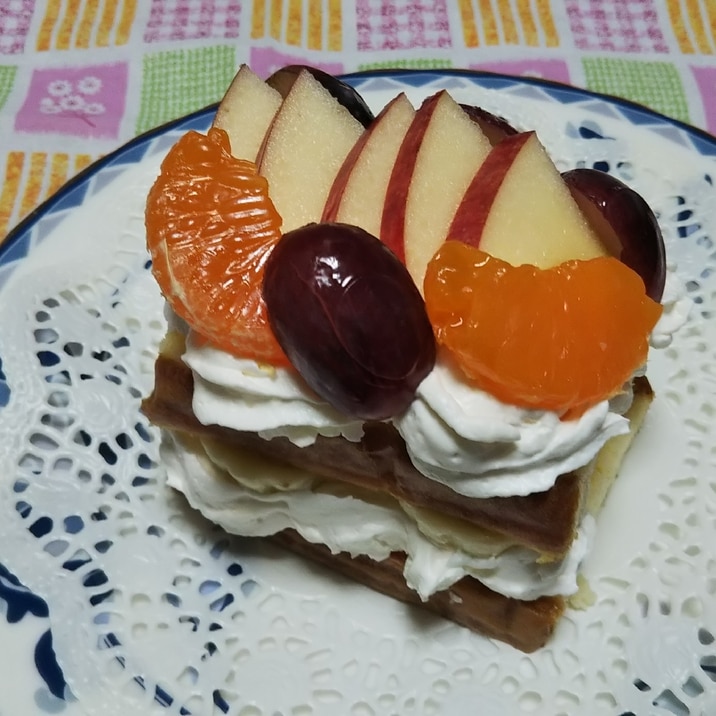 カステラでバナナとりんごとみかんとブドウのケーキ レシピ 作り方 By ミニー7015 楽天レシピ カステラでバナナとりんごとみかんとブドウのケーキ レシピ 作り方 By ミニー7015 楽天レシピ